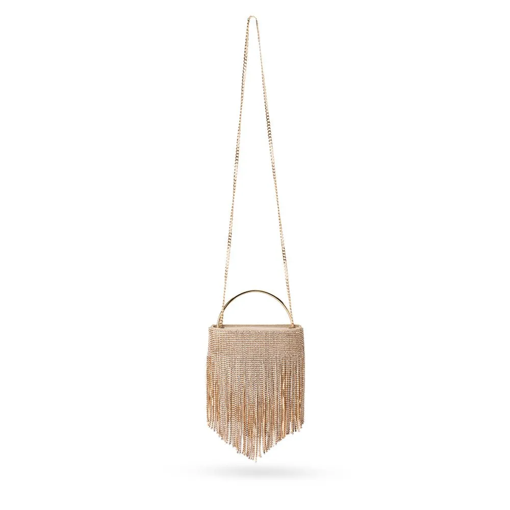 ADINA Crystal Fringe Bag