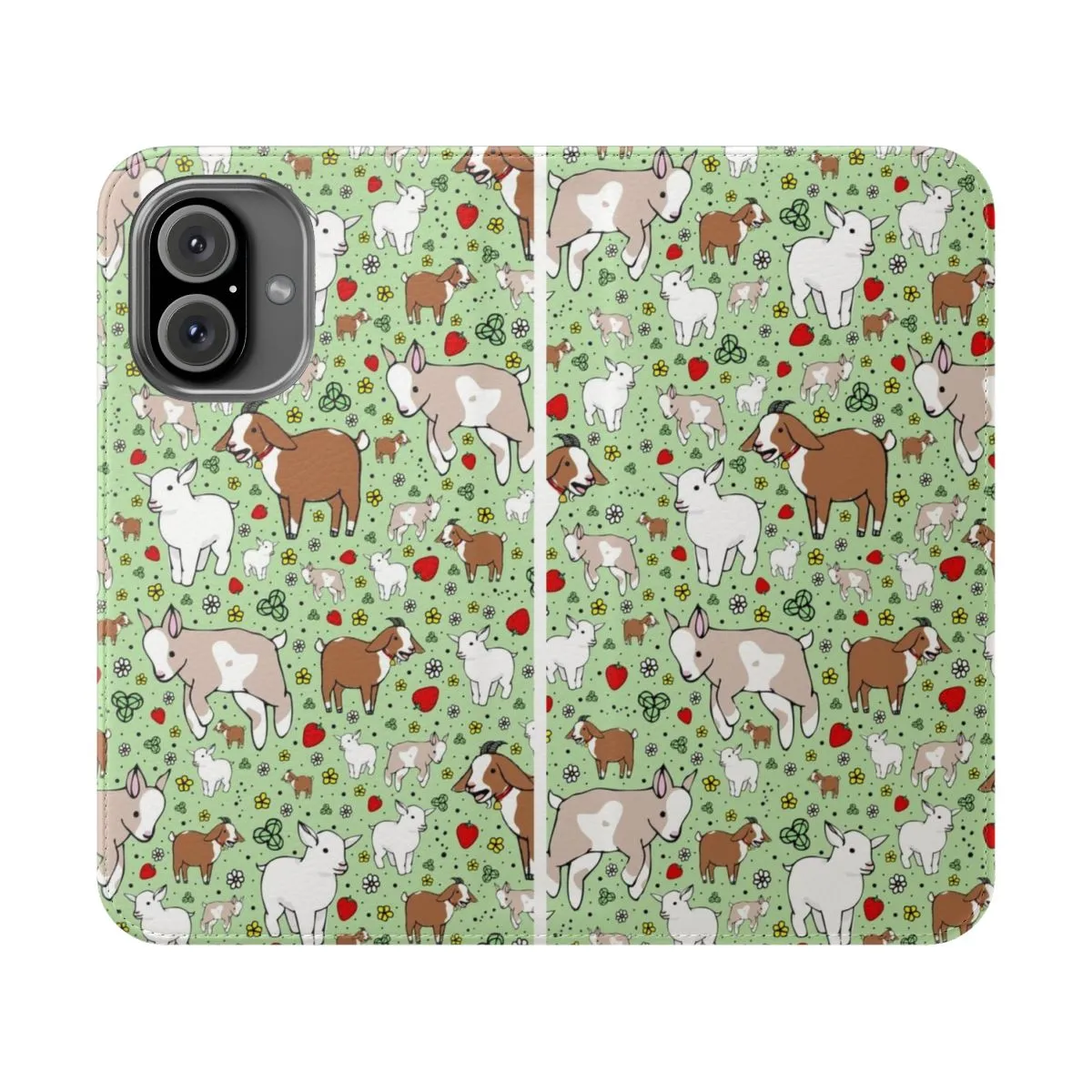 Adorable Goat Pattern Phone Case