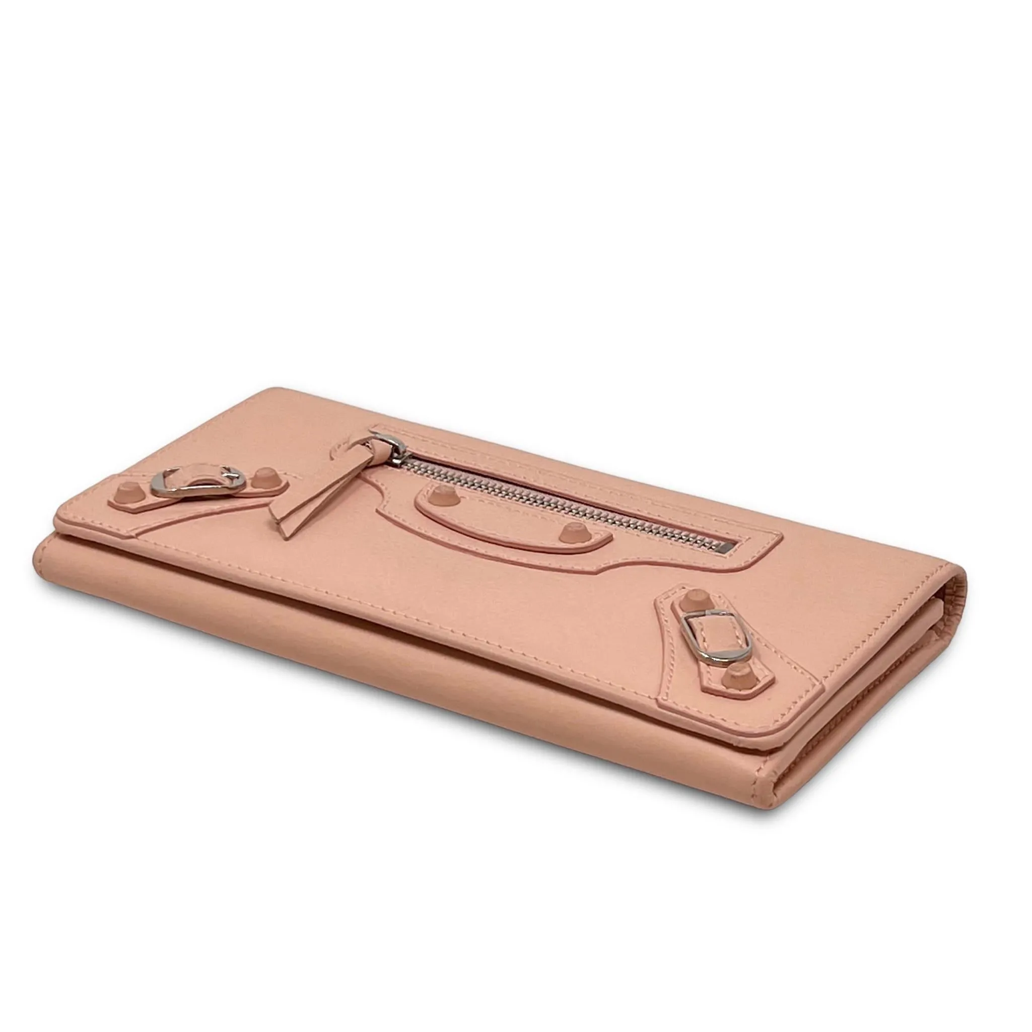 Balenciaga Beige Classic Long Wallet