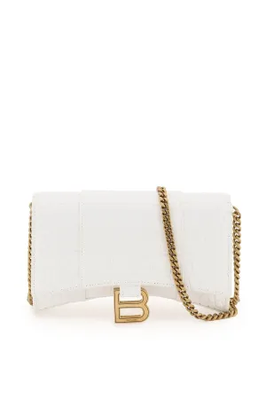 Balenciaga hourglass mini bag with chain