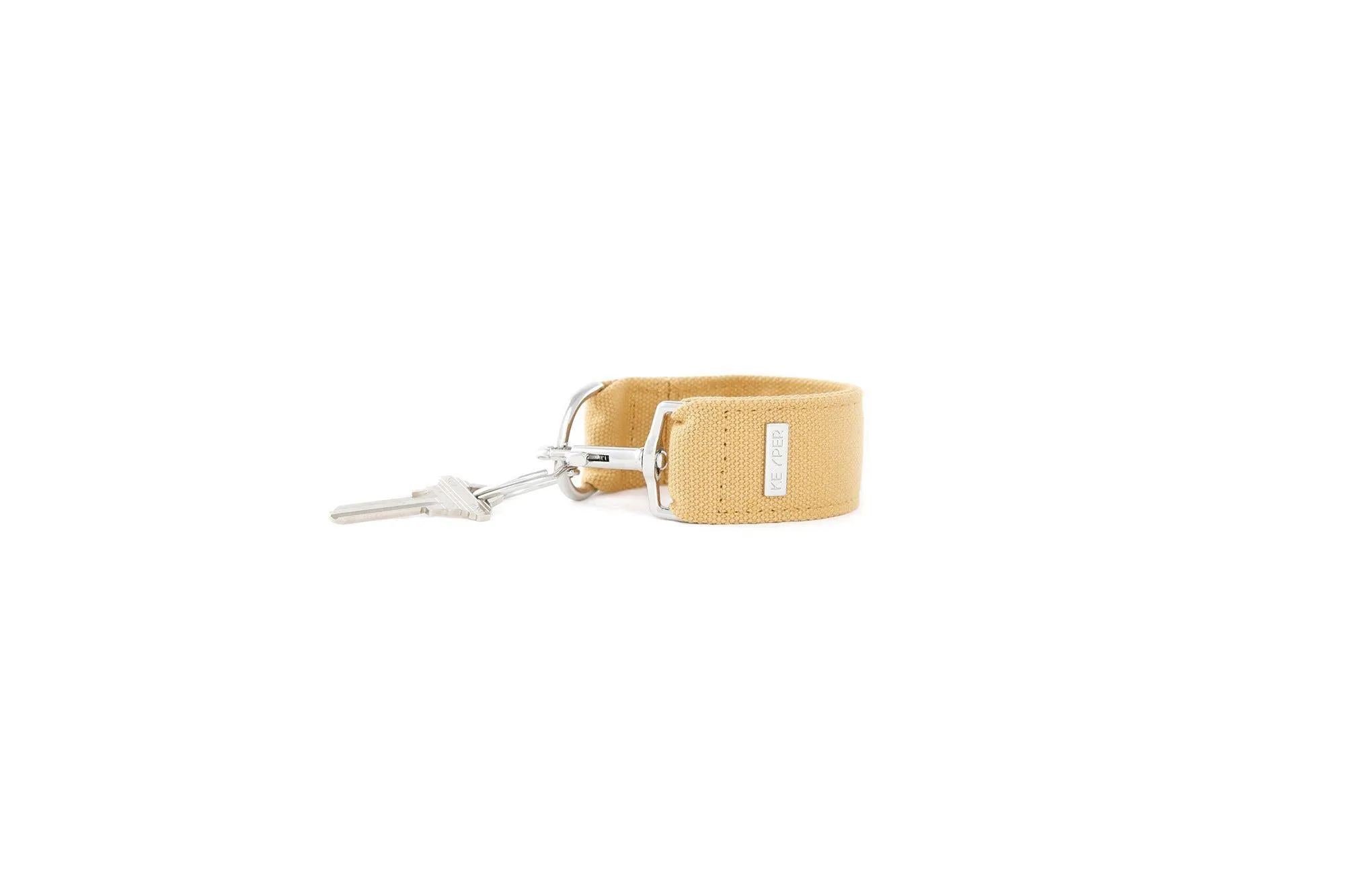 Beige CLASSIC CANVAS KEYPER® Key Ring