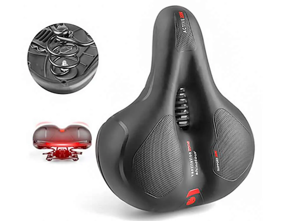 Bike Saddle Bike Seat Soft Thickened Mountain Bike Bicycle Seat