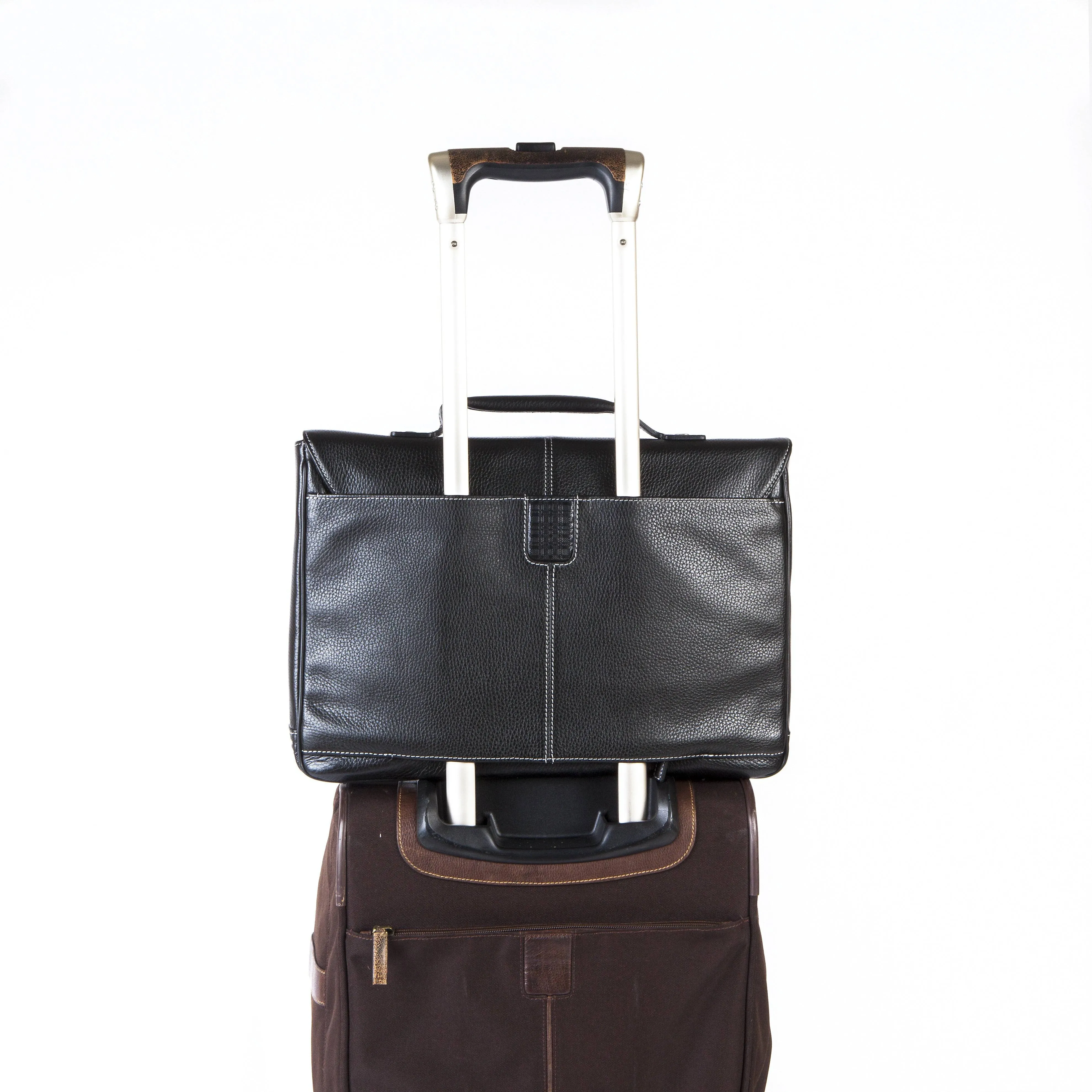 Bryant LTE Leather and Canvas Brokers Bag