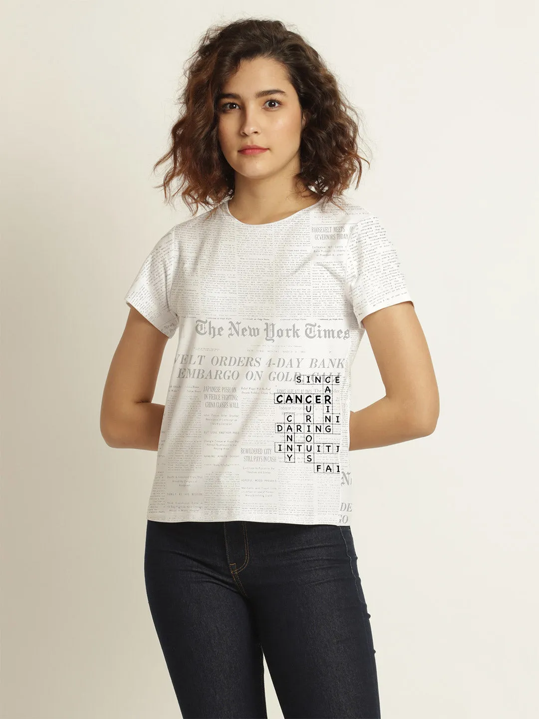 Cancer gorgeous tee