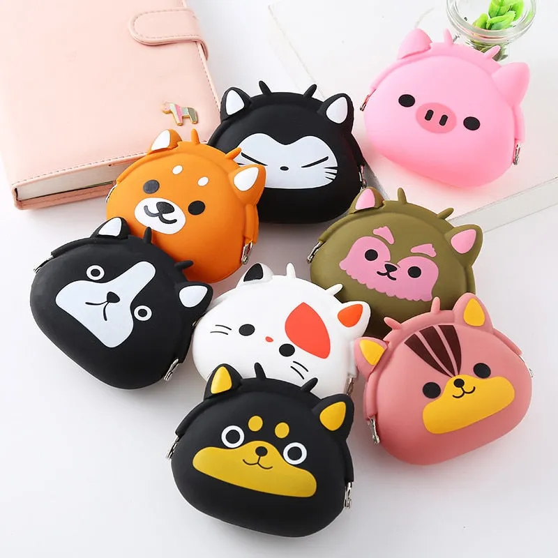 Cartoon Animal Cute Totoro Mini Coin Purse Kids Wallet