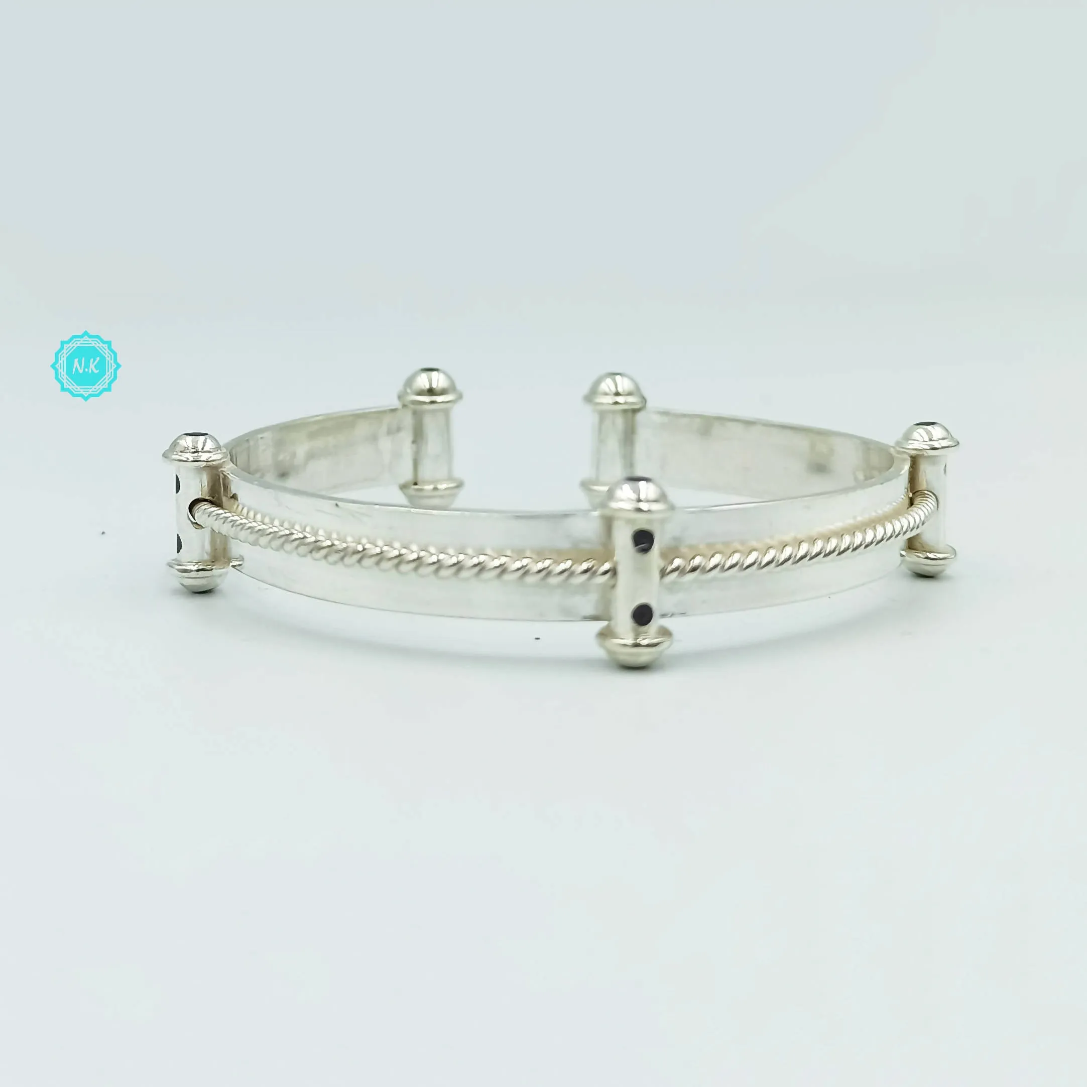 Castle Silver Bracelet