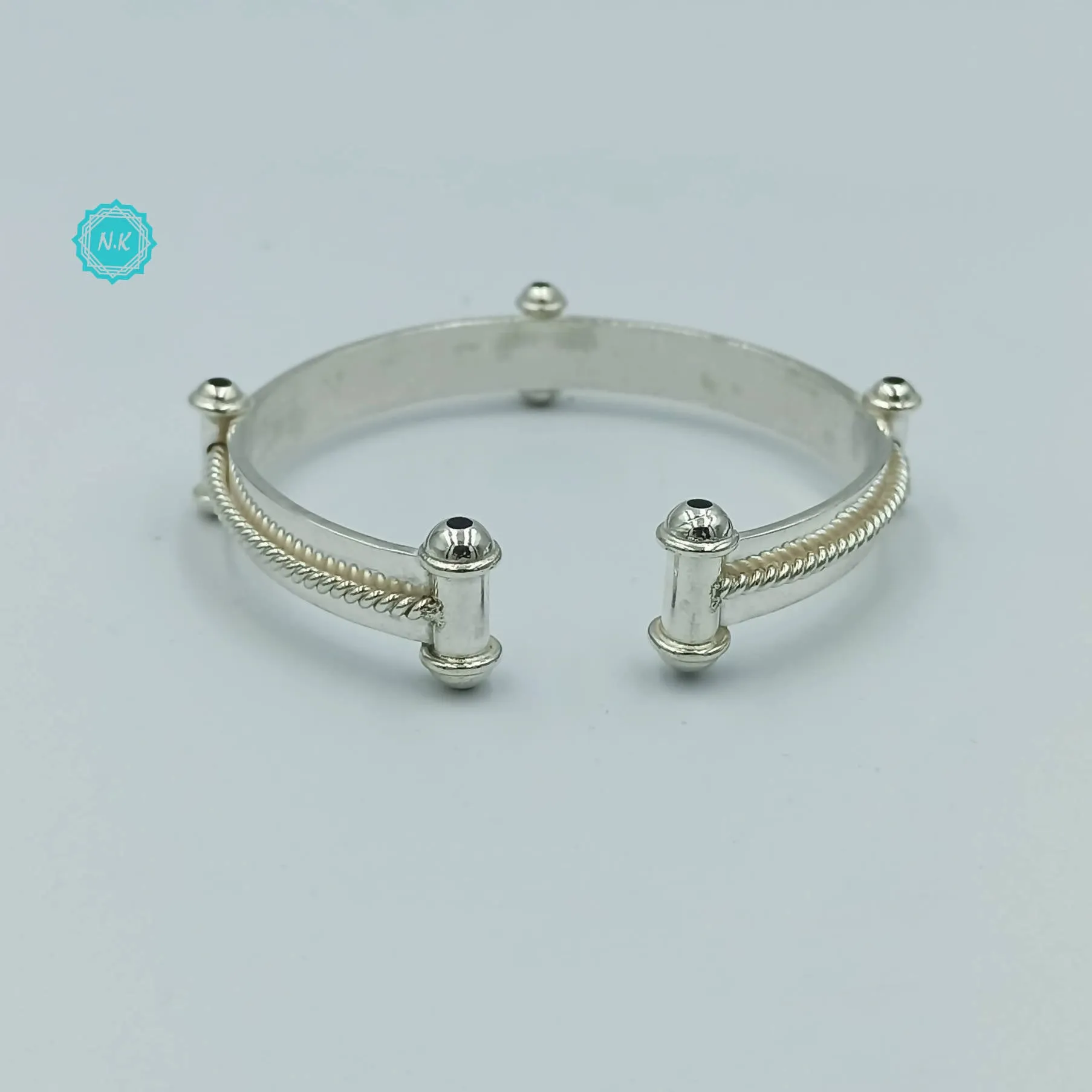 Castle Silver Bracelet