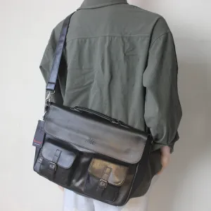 Casual Japanese Large-capacity Messenger Bag For Young Men's Handbag