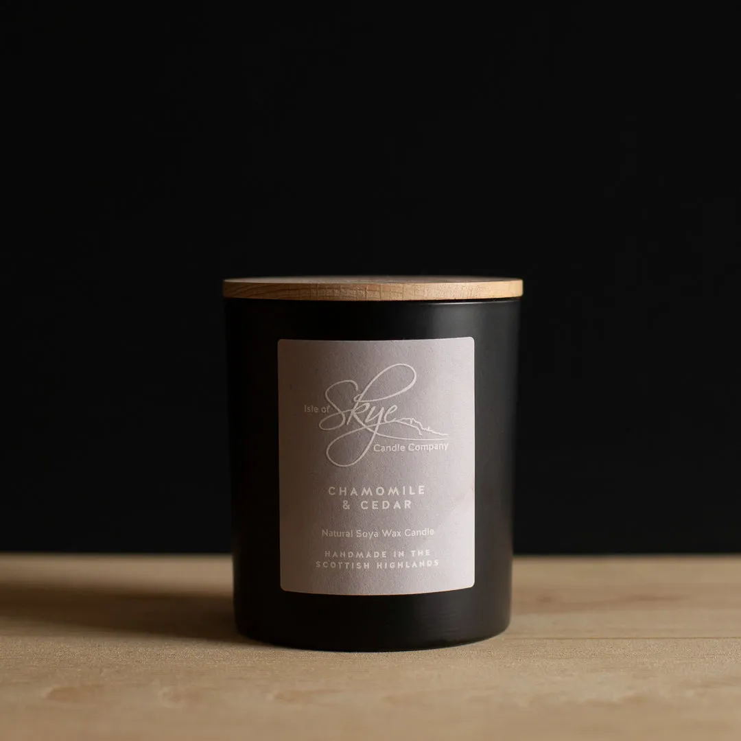 Chamomile & Cedar Black Tumbler