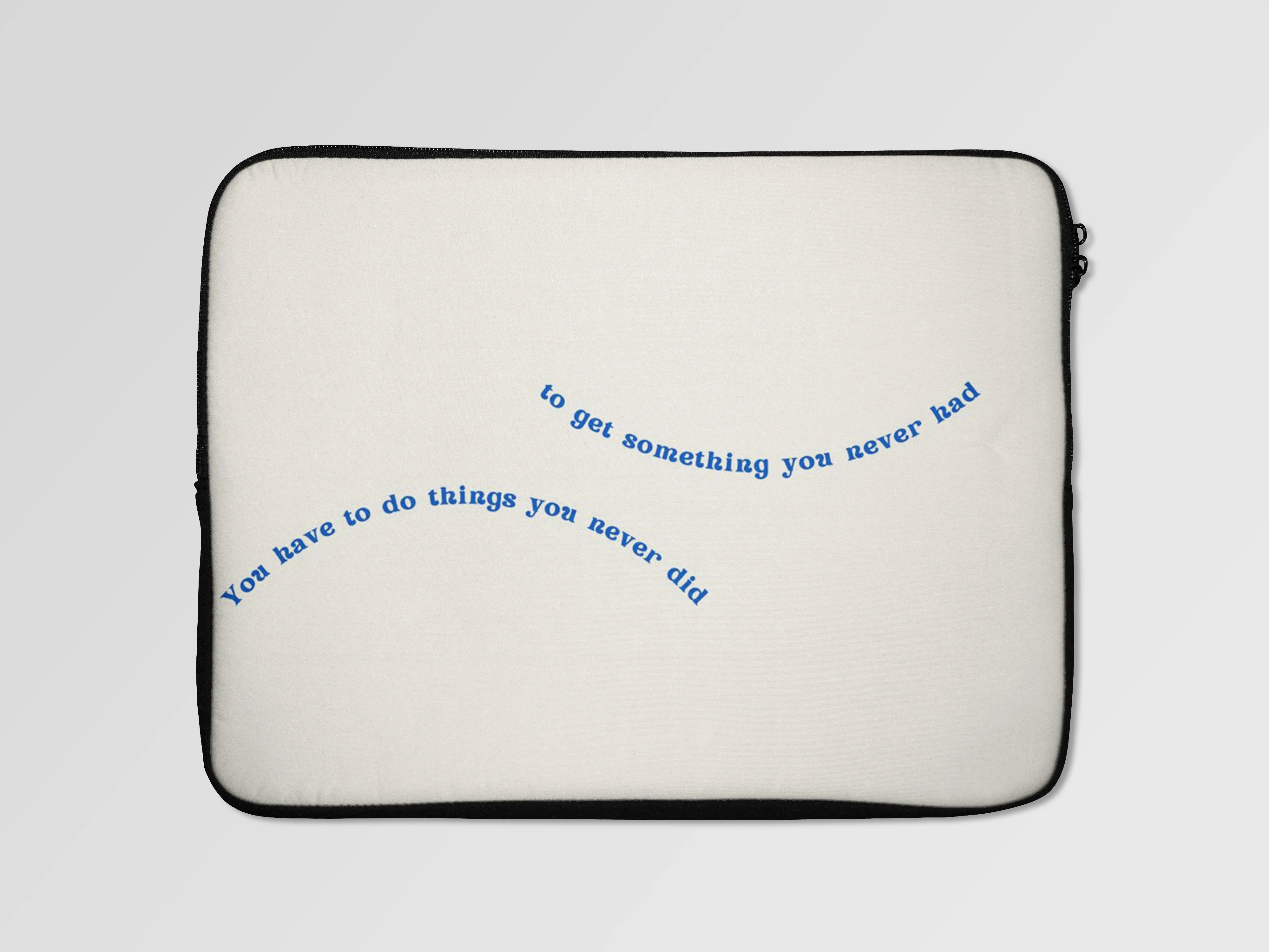 Control Abstract Laptop Sleeve Bag