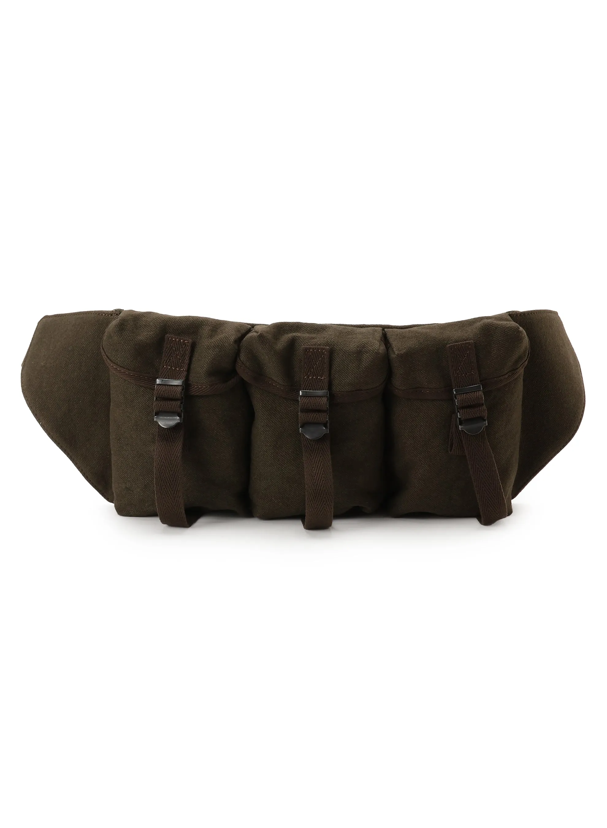 COTTON LINEN GABARDINE WAIST BAG