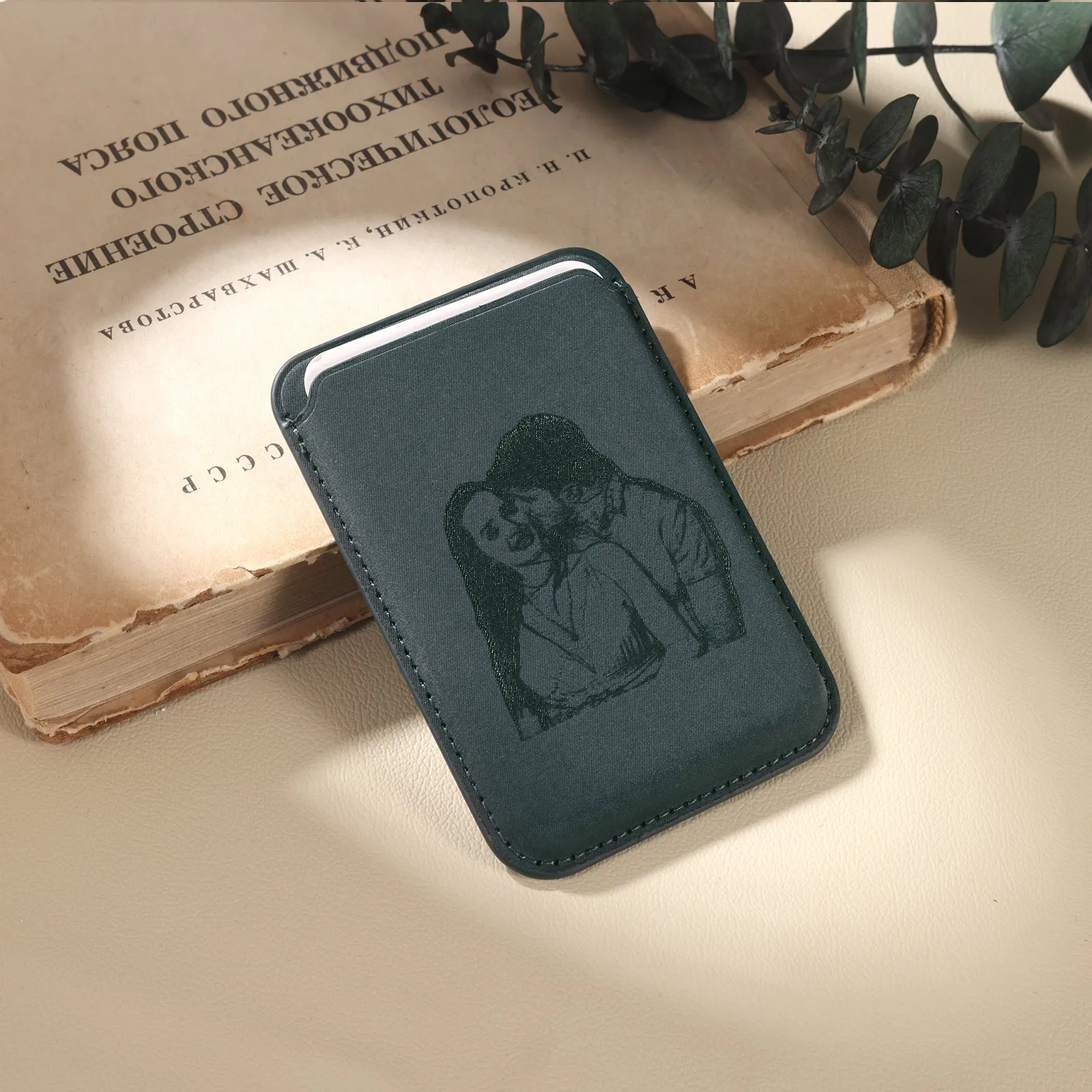 Custom Mobile Phone Photo Card Holder