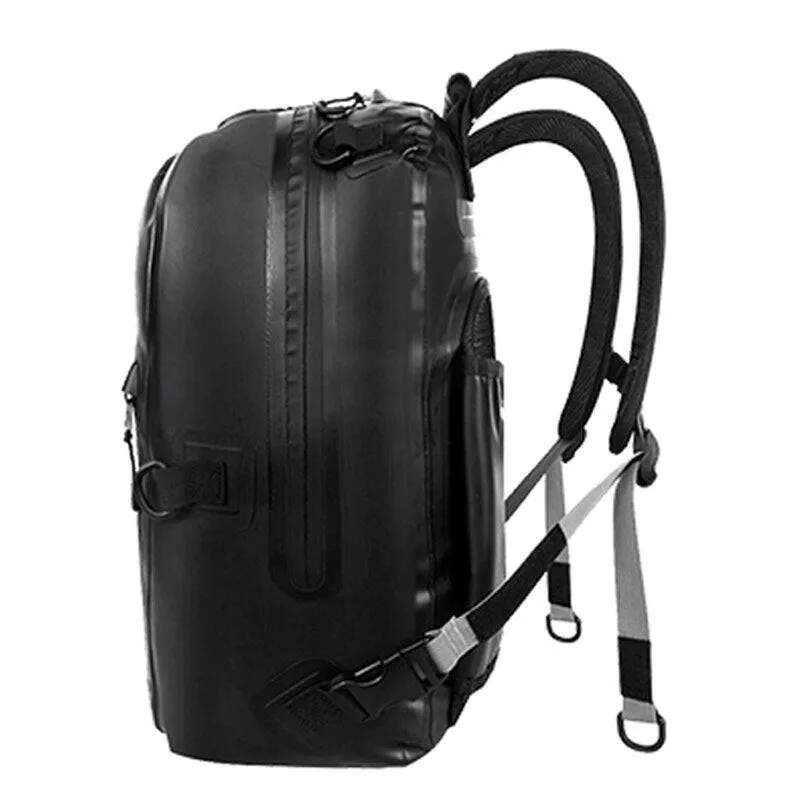 Cycling Bags Moto Travel Bag PVC Soft Waterpoof Bucket Bags Motorcycle Bag Riding Motorbike Rear Package Luggage Backpack Men