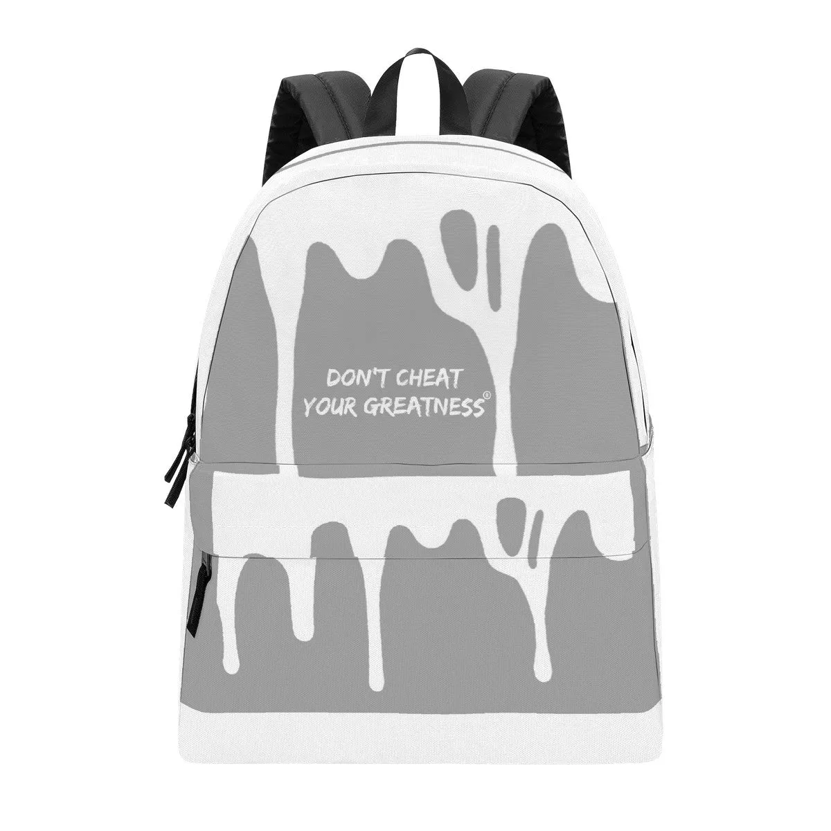 DCYG DRIP NX White & Grey Cotton Backpack