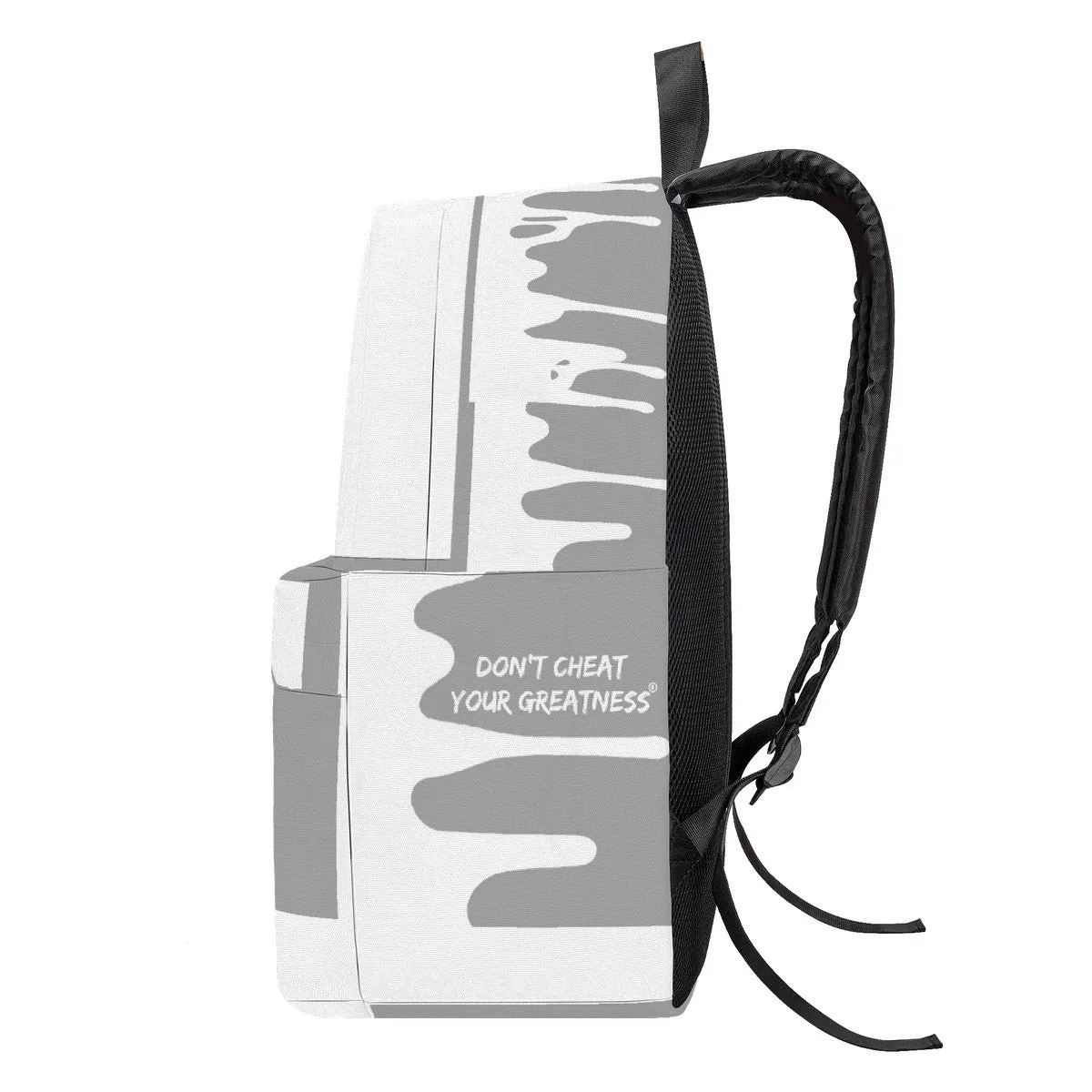 DCYG DRIP NX White & Grey Cotton Backpack