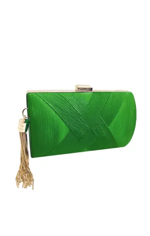 DEANNA EVENING BAG IN GREEN