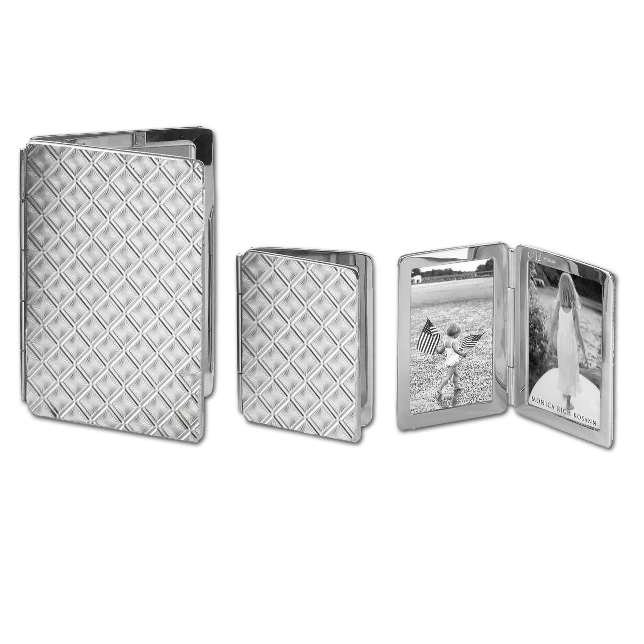 Diamond Pattern Two Photo Image Case