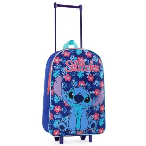 Disney Stitch Suitcase - Foldable Trolley Bag