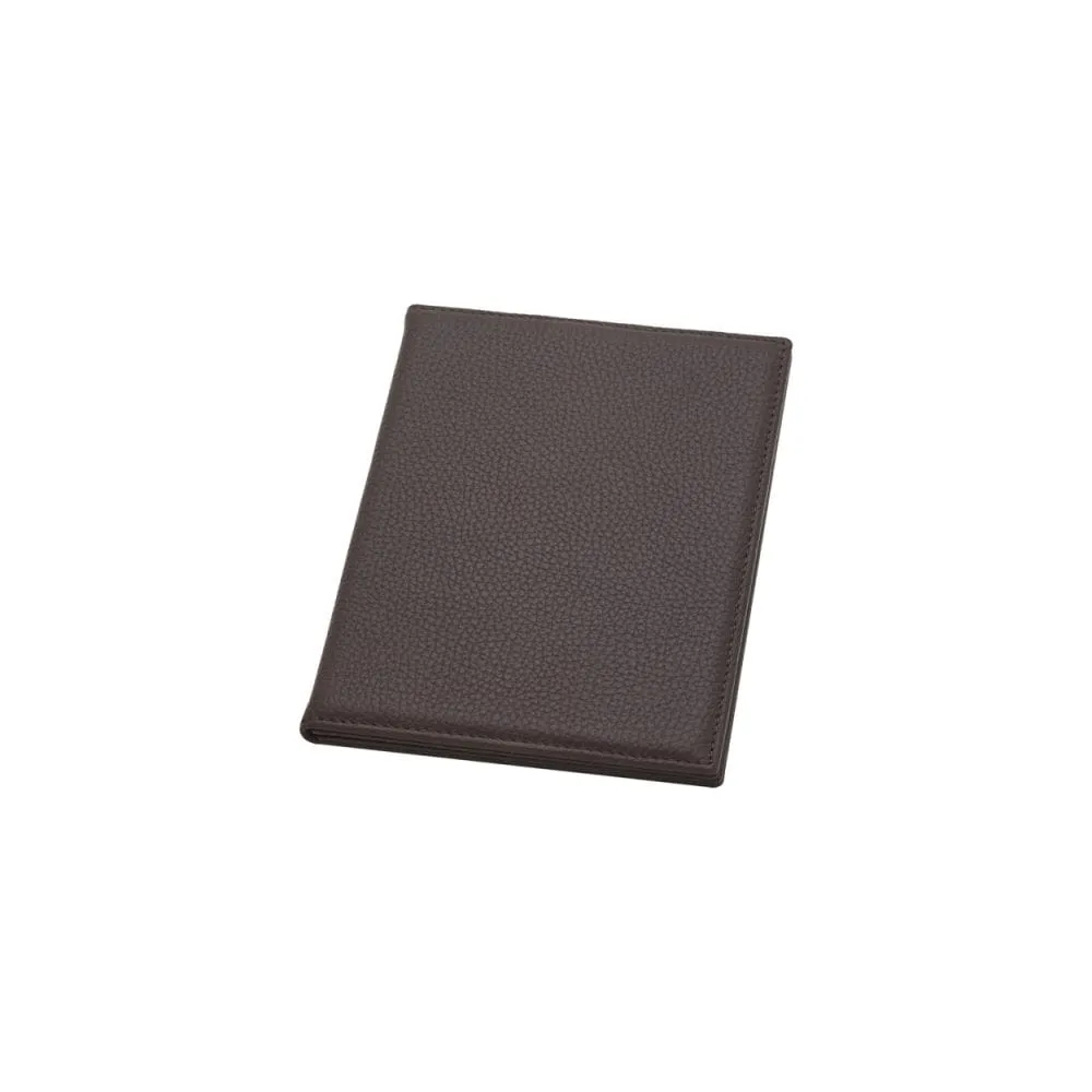 Double Leather Photo Frame 6x4 Inch - Brown