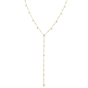 Everyday Diamonds Collection Multi-Cut Diamond Necklace | 9K Yellow Gold