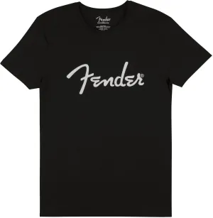 Fender Spaghetti Logo Men's T-Shirt, Black - Large