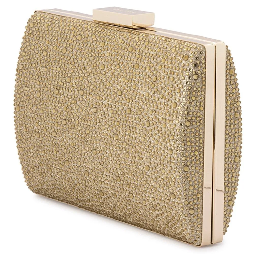 GABBY Metallic Hotfix Clutch