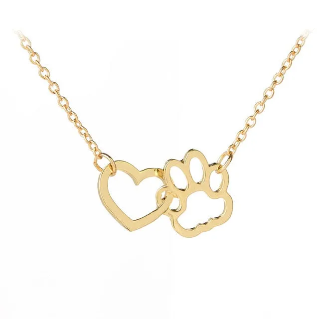 Gorgeous Interlocking Paw Necklace