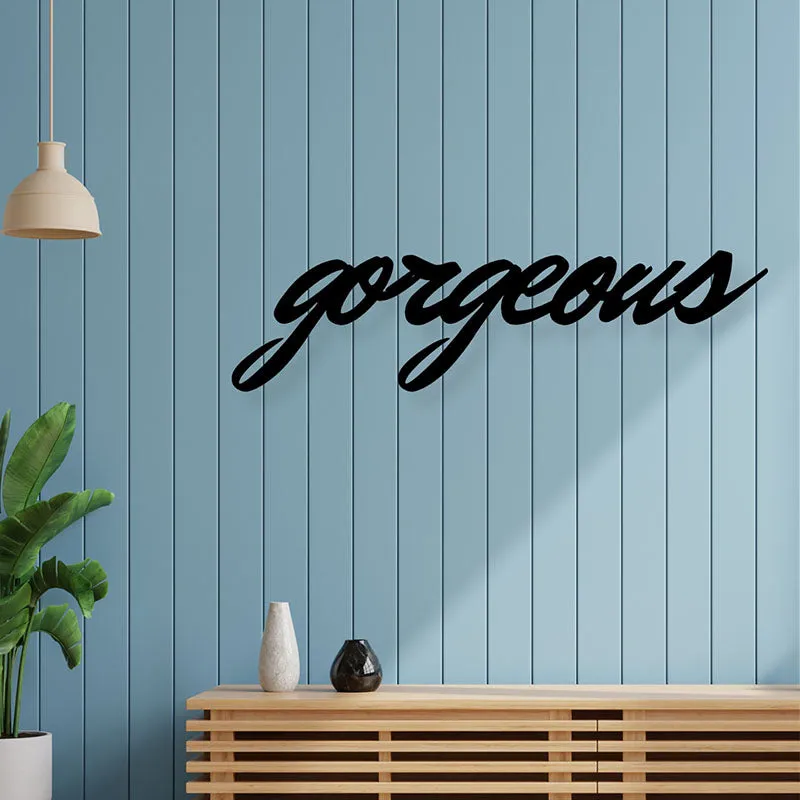 Gorgeous Typography Wall Art