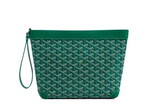 Goyard Conti Pouch Green