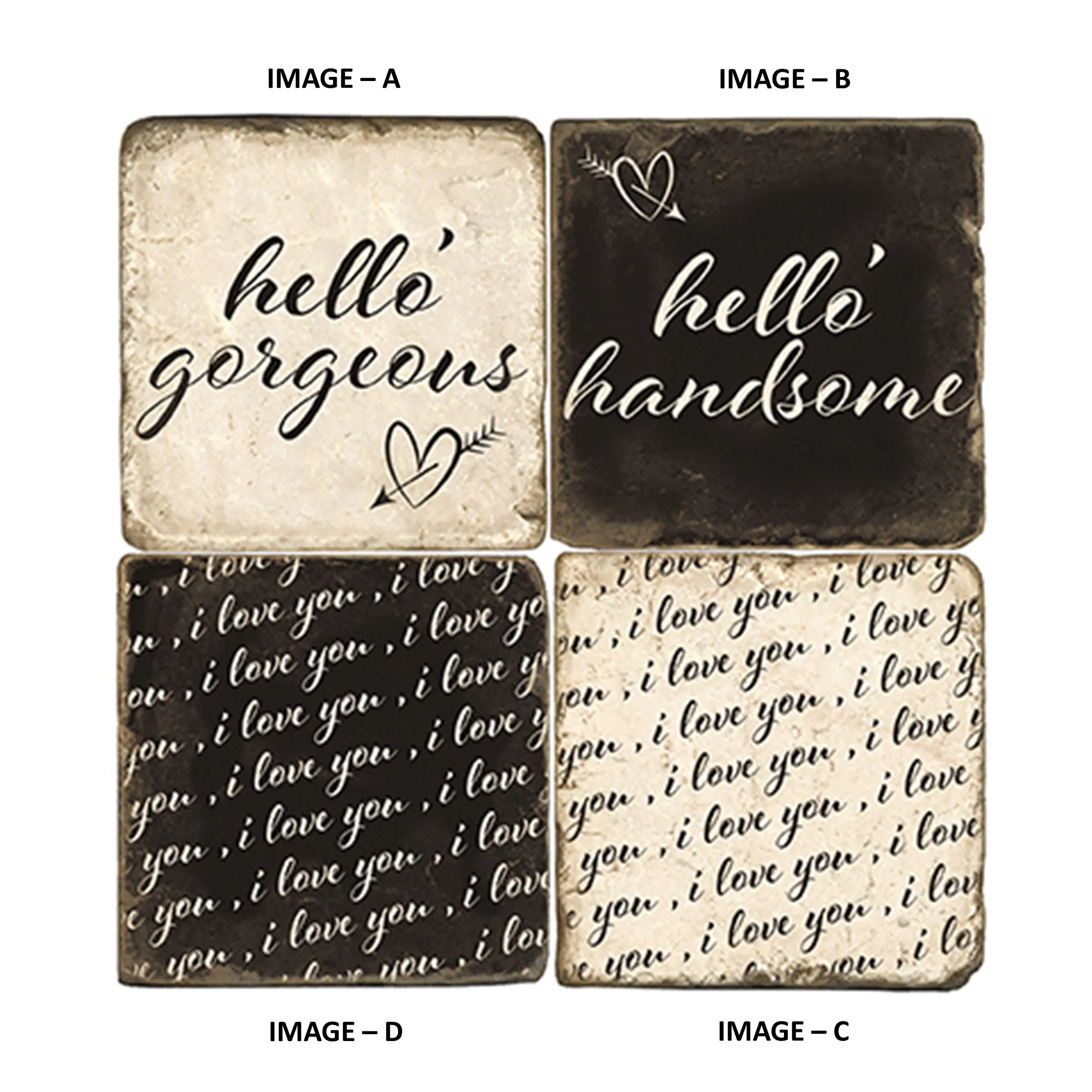 Hello Love Coaster-Image A