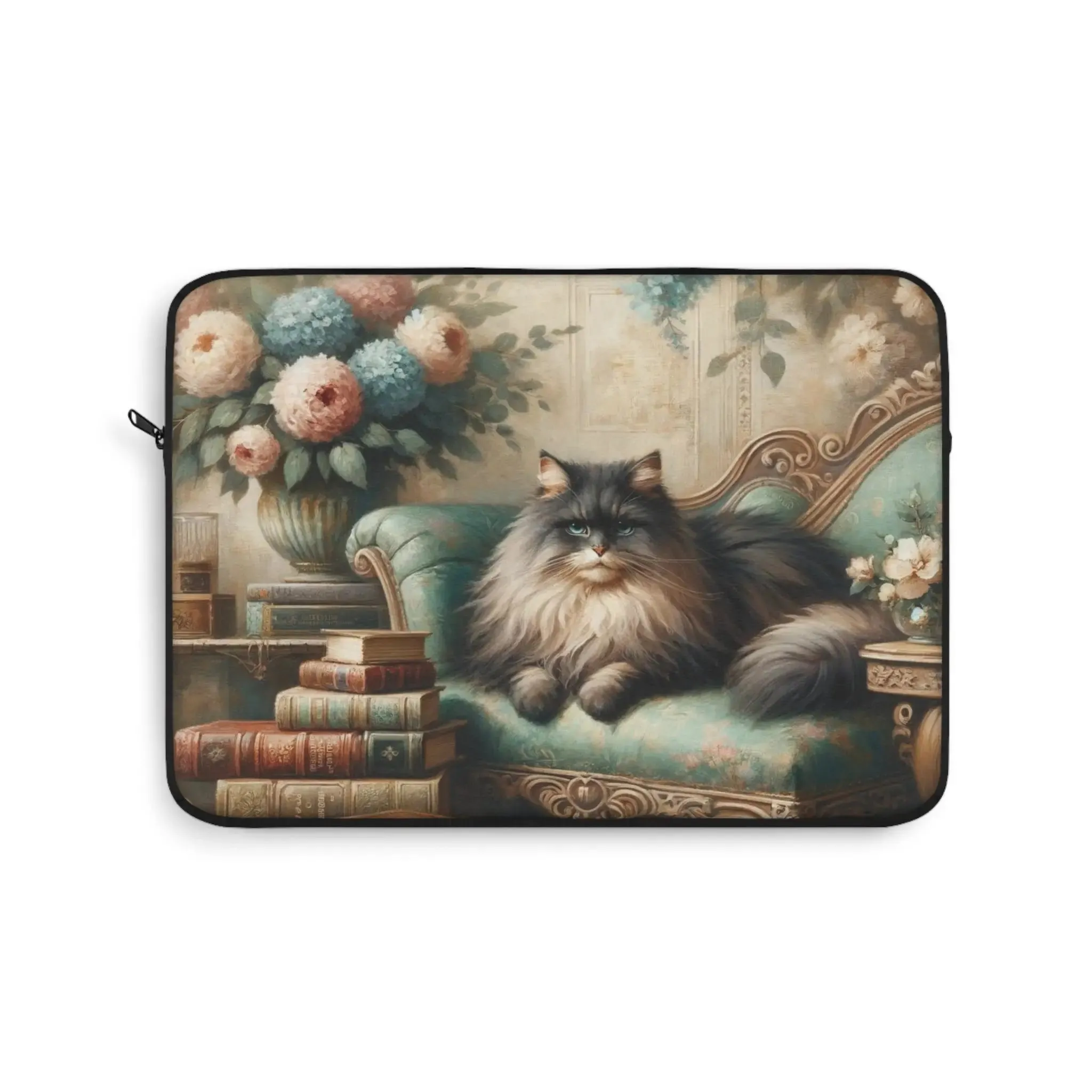 Lounge Kitty - Book Lover - Laptop Sleeve