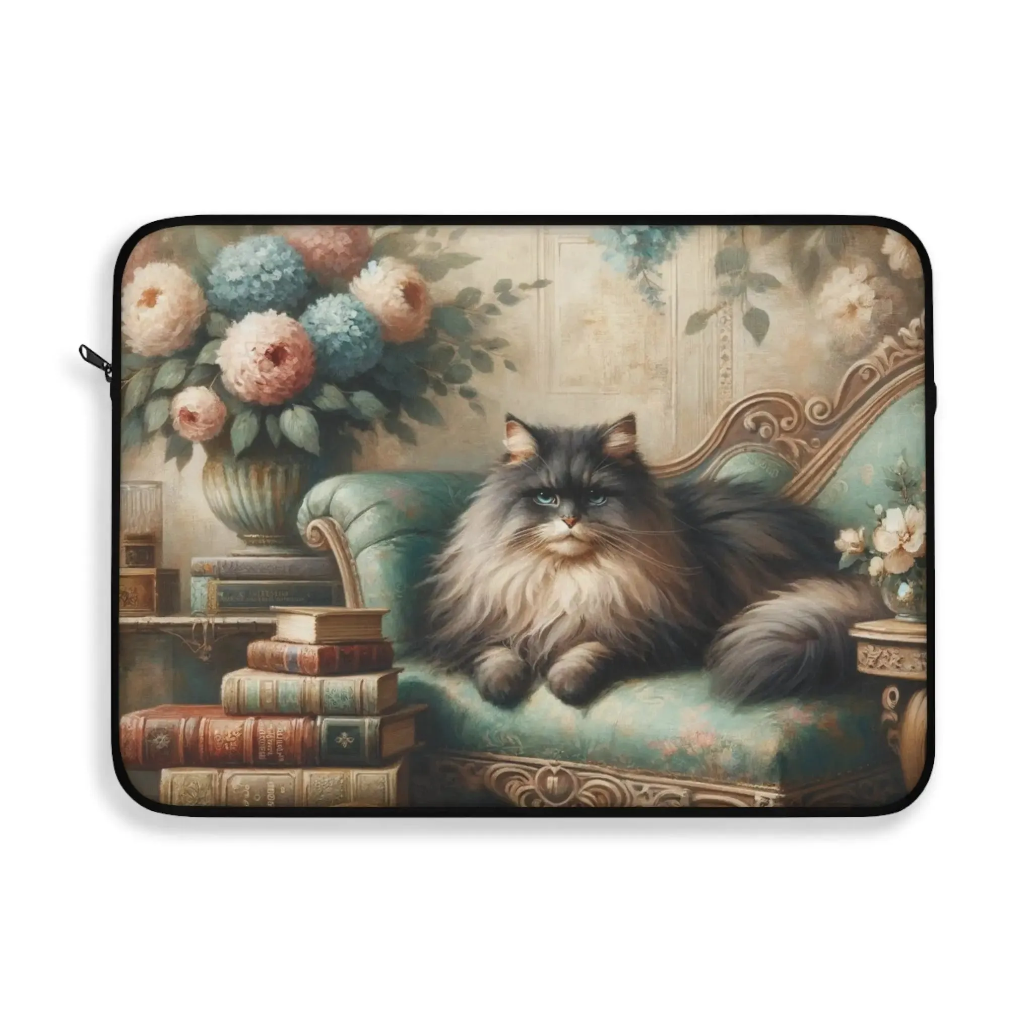 Lounge Kitty - Book Lover - Laptop Sleeve