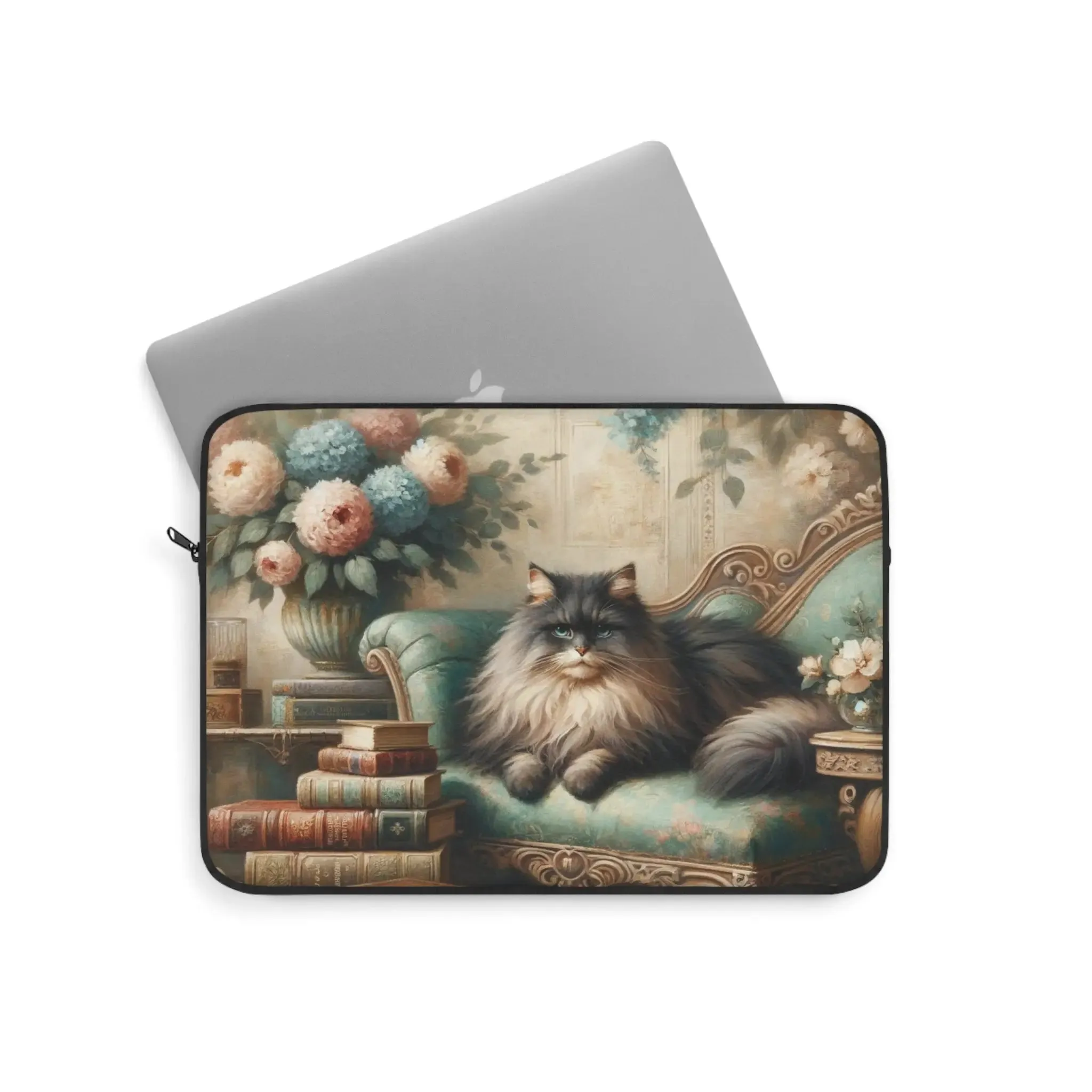 Lounge Kitty - Book Lover - Laptop Sleeve