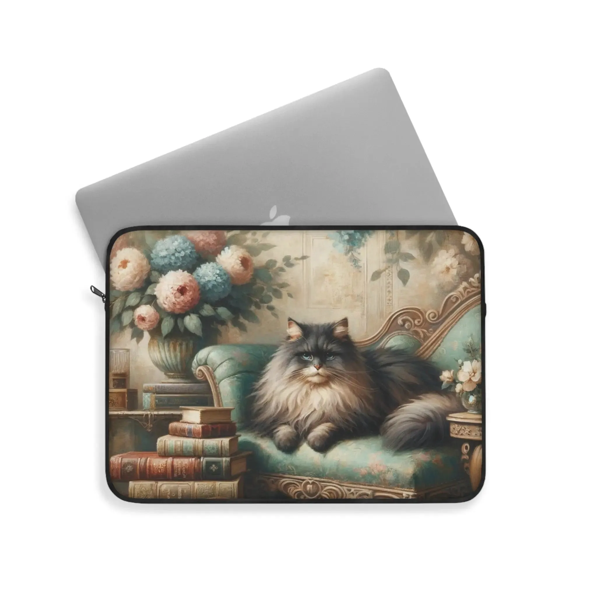 Lounge Kitty - Book Lover - Laptop Sleeve