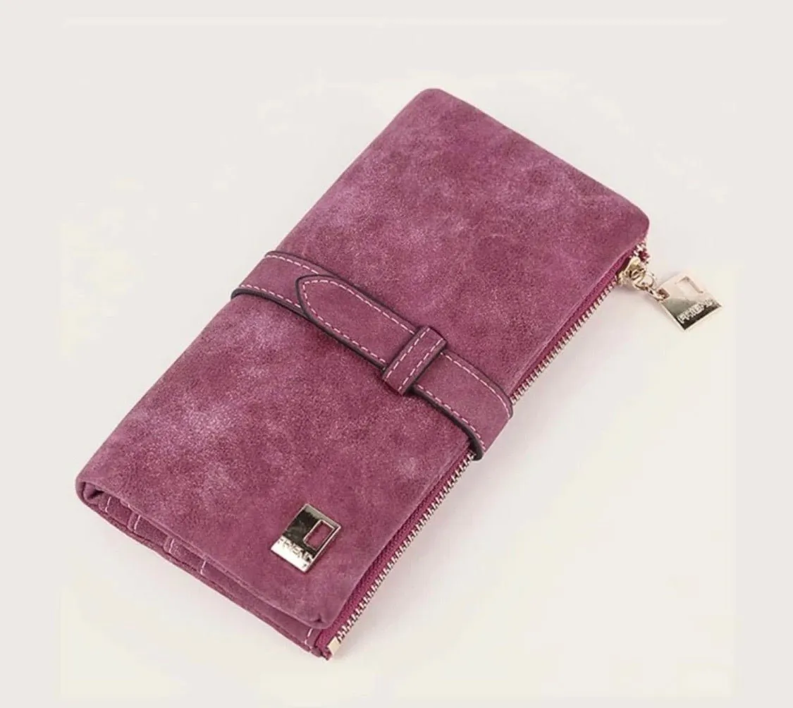 Marvel Purple Suede Wallet