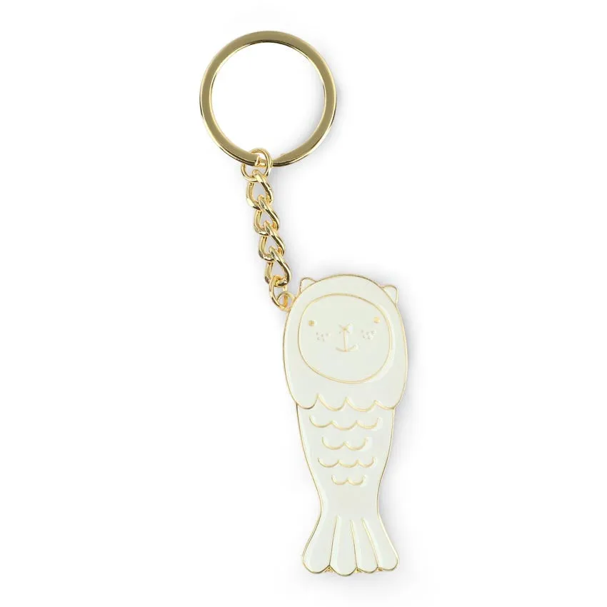 Merlion Chou Chou Keychain