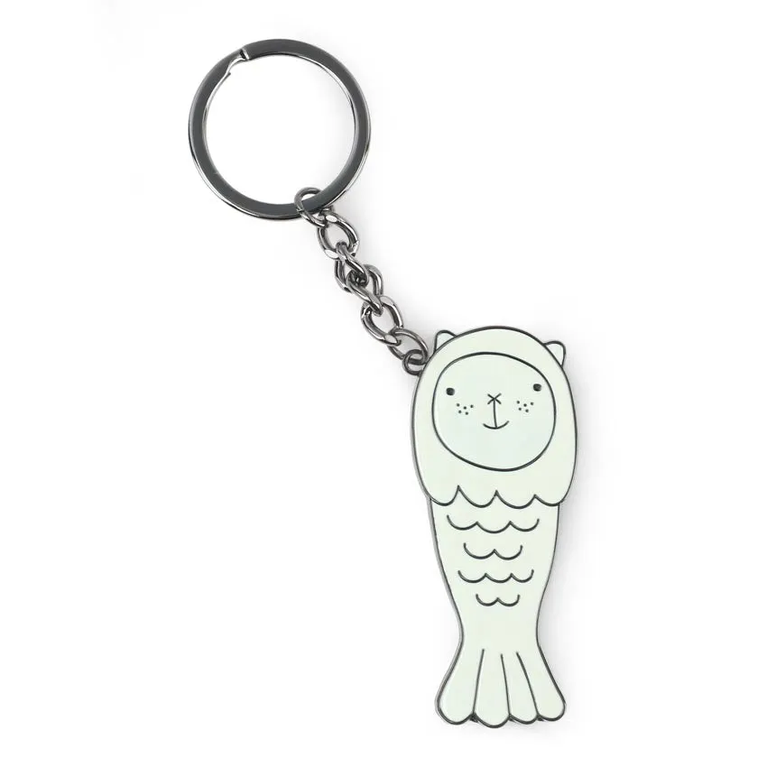 Merlion Chou Chou Keychain