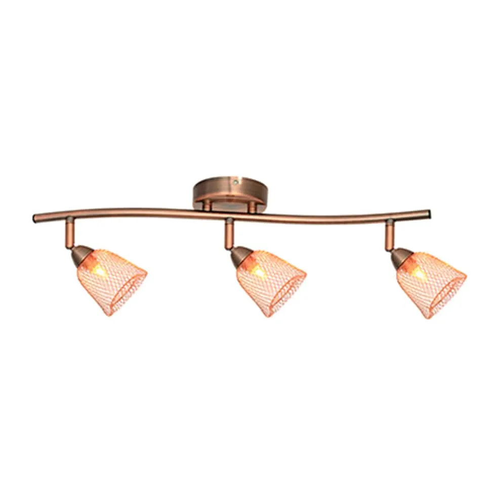 Mesh Antique Copper Spotlights