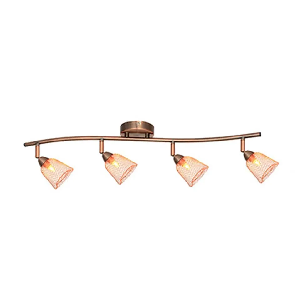 Mesh Antique Copper Spotlights