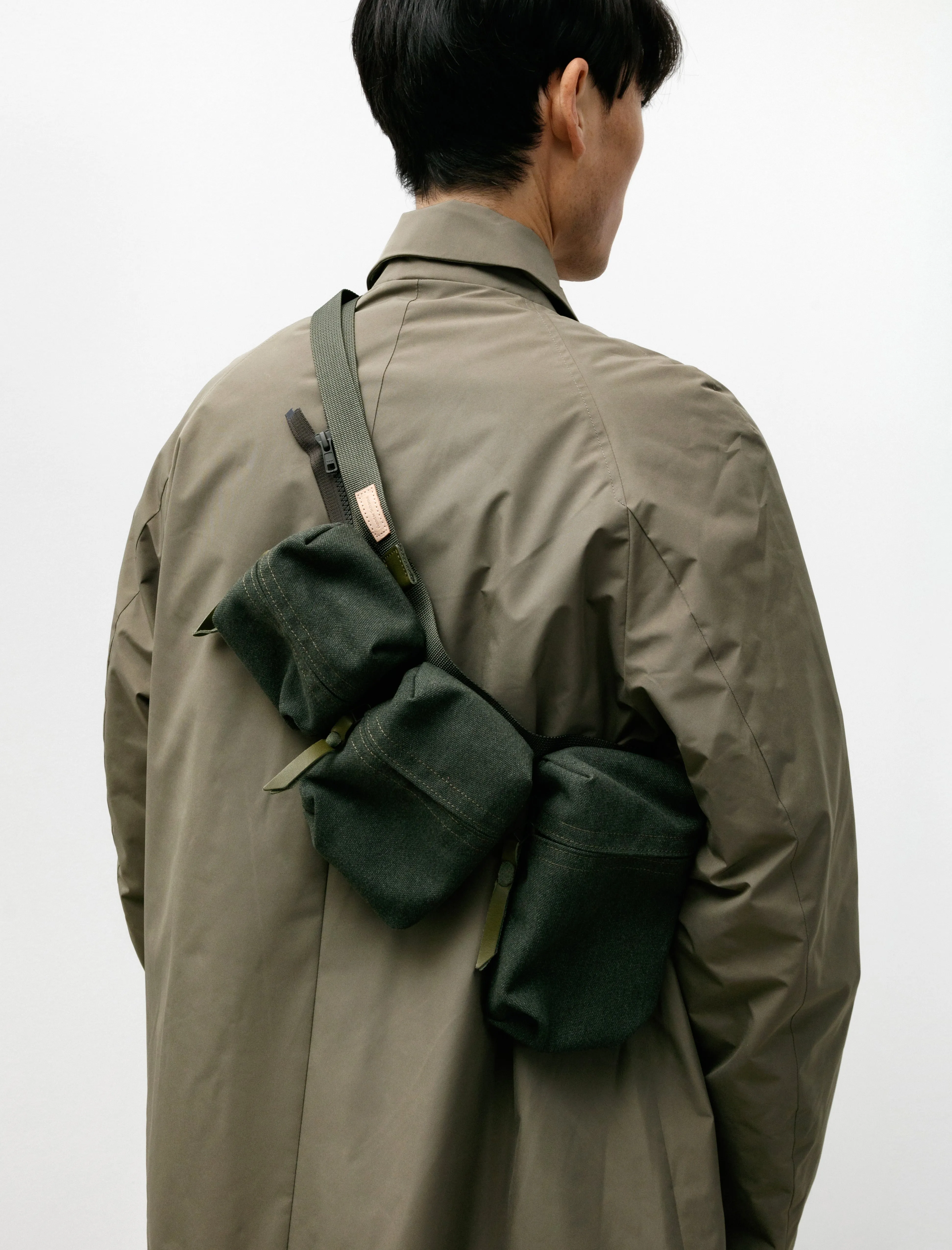 Messenger Bag Large Khaki Olive