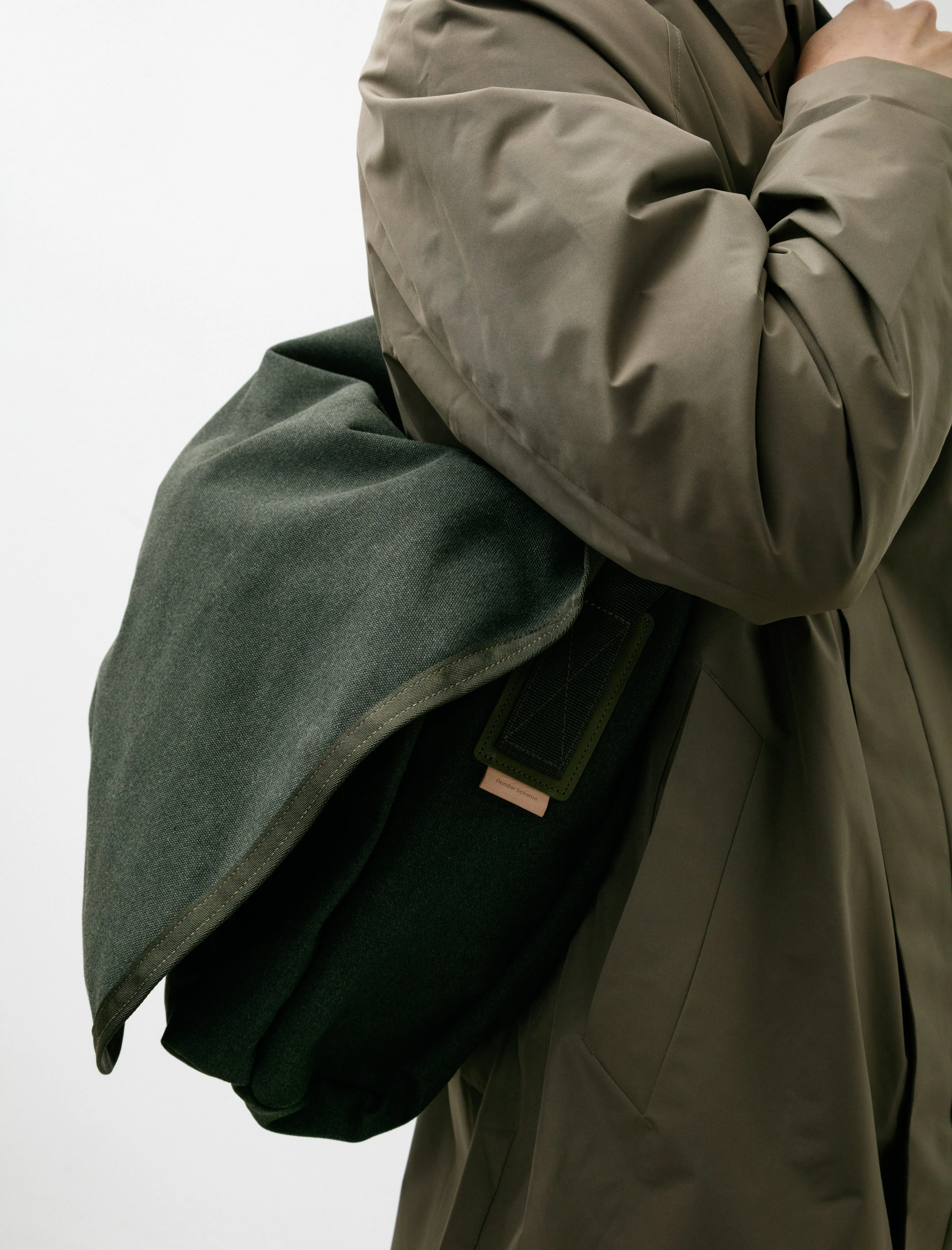 Messenger Bag Large Khaki Olive