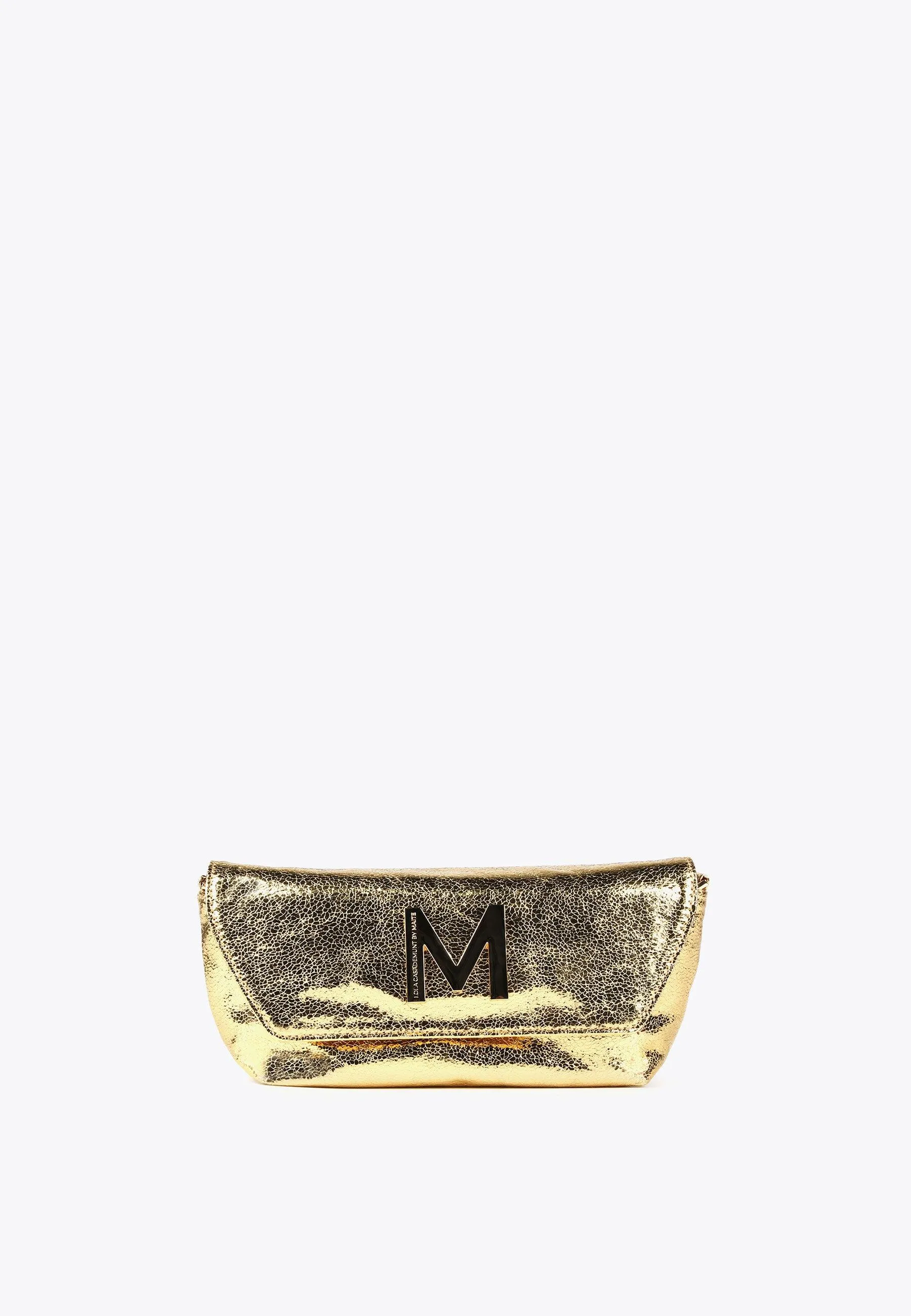 Metallic evening bag