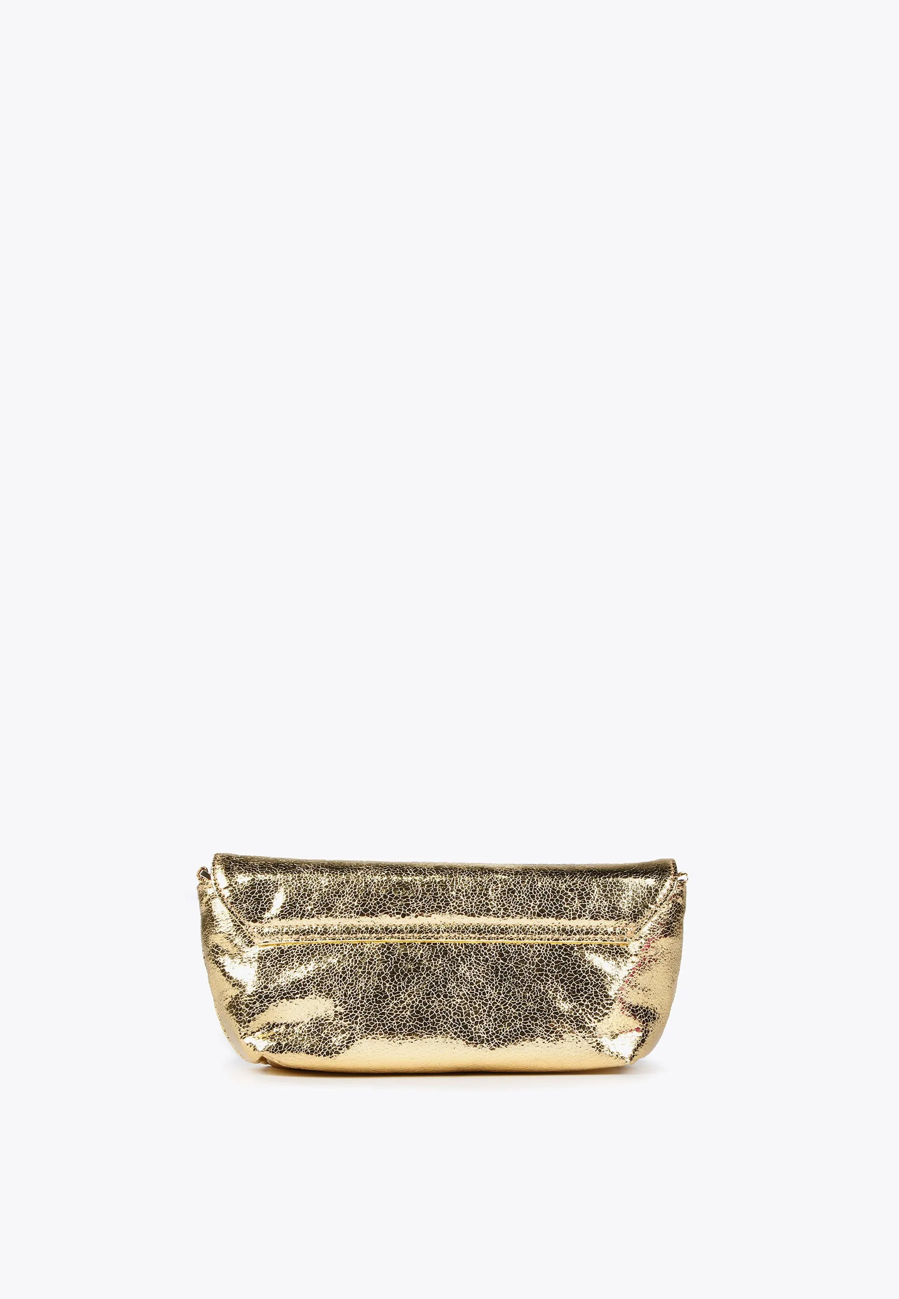 Metallic evening bag