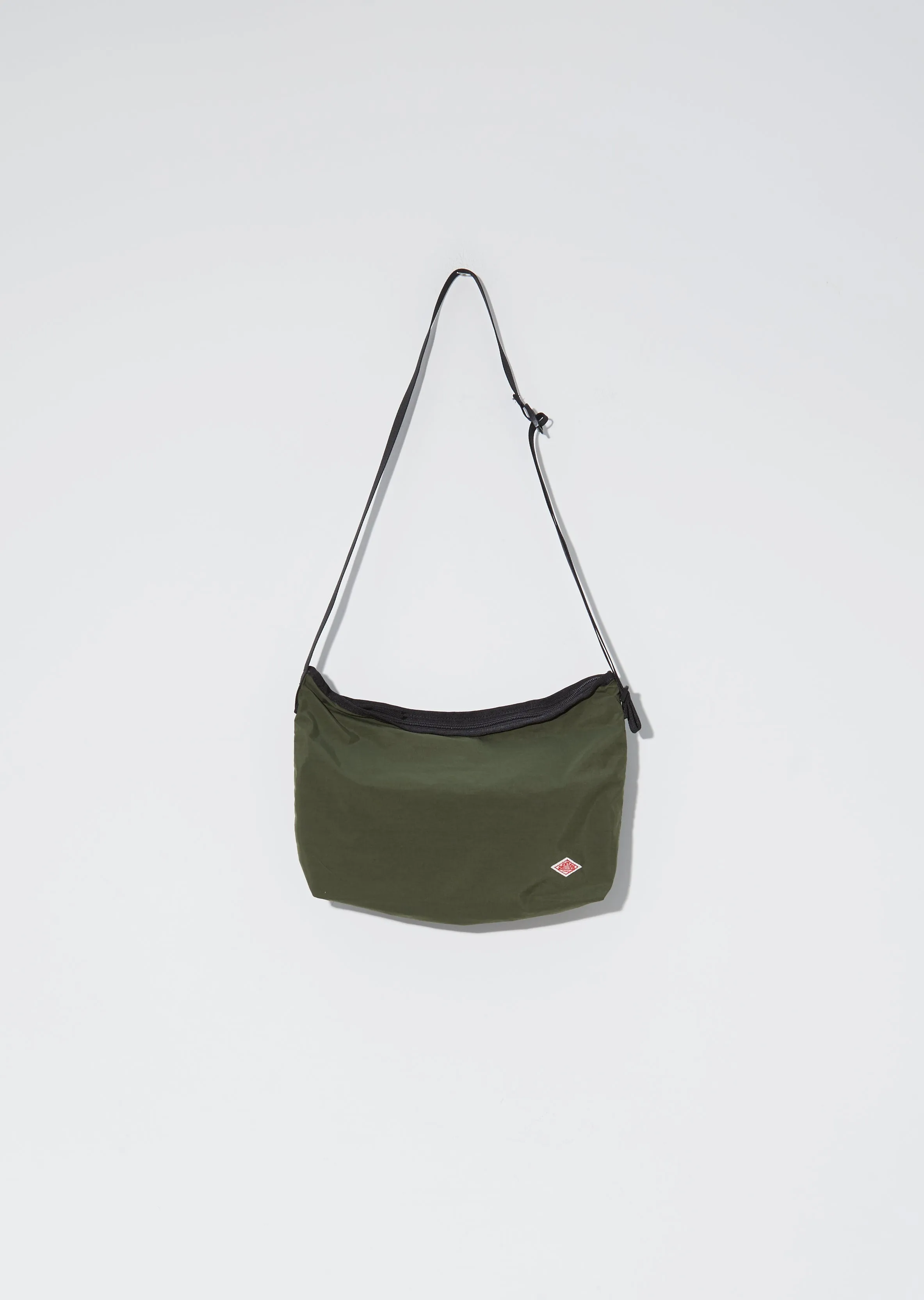 Nylon Tassaer Utility Bag — Khaki Green