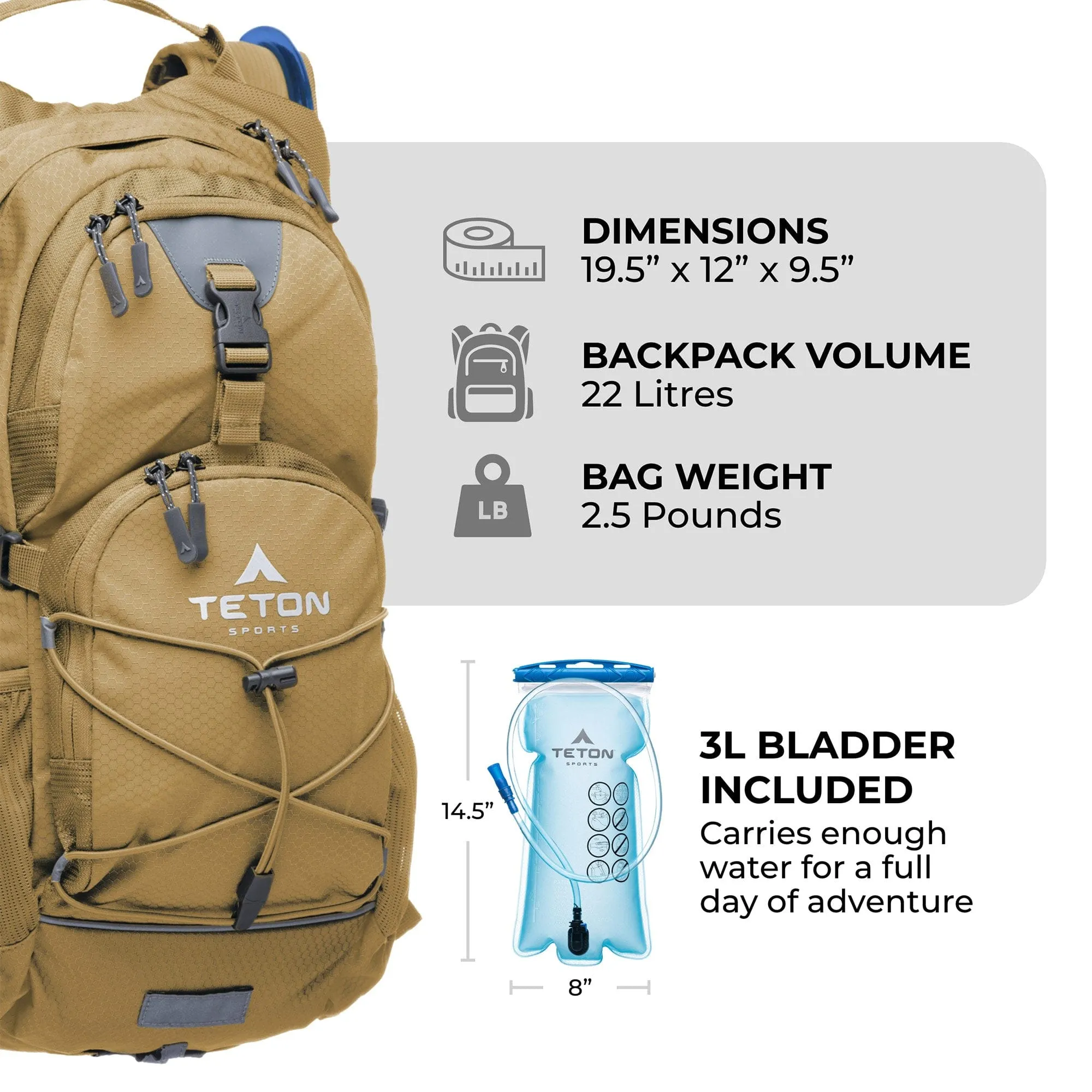 Oasis Hydration Packs