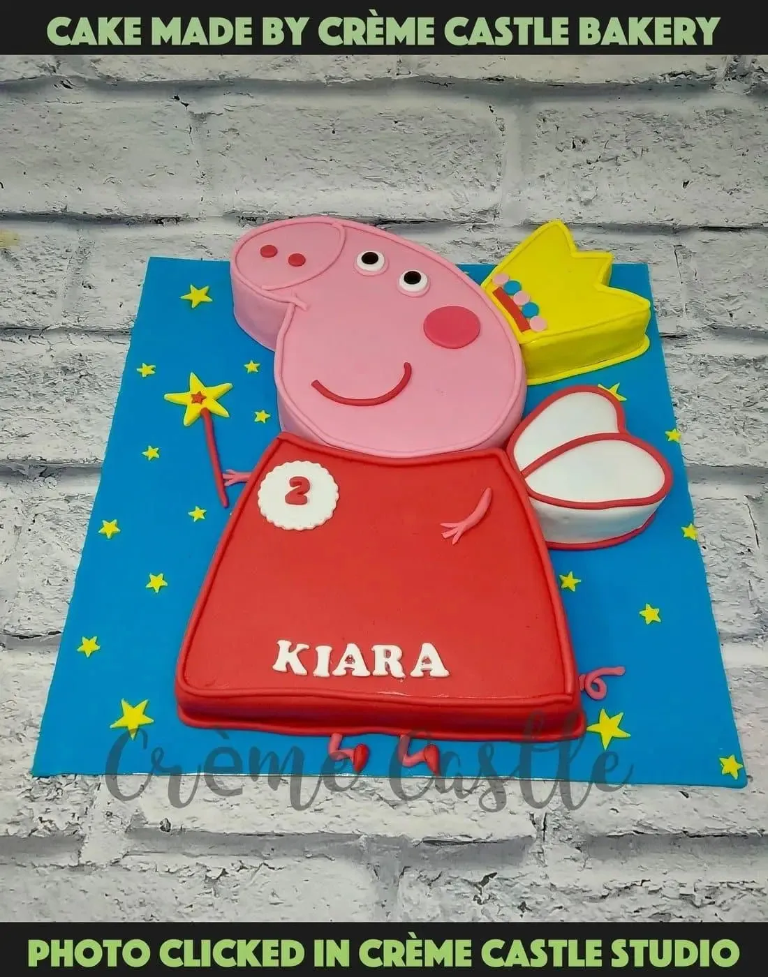 Peppa Pig Shape Cake