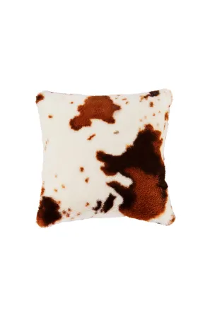 PILLOW - BROWN COW