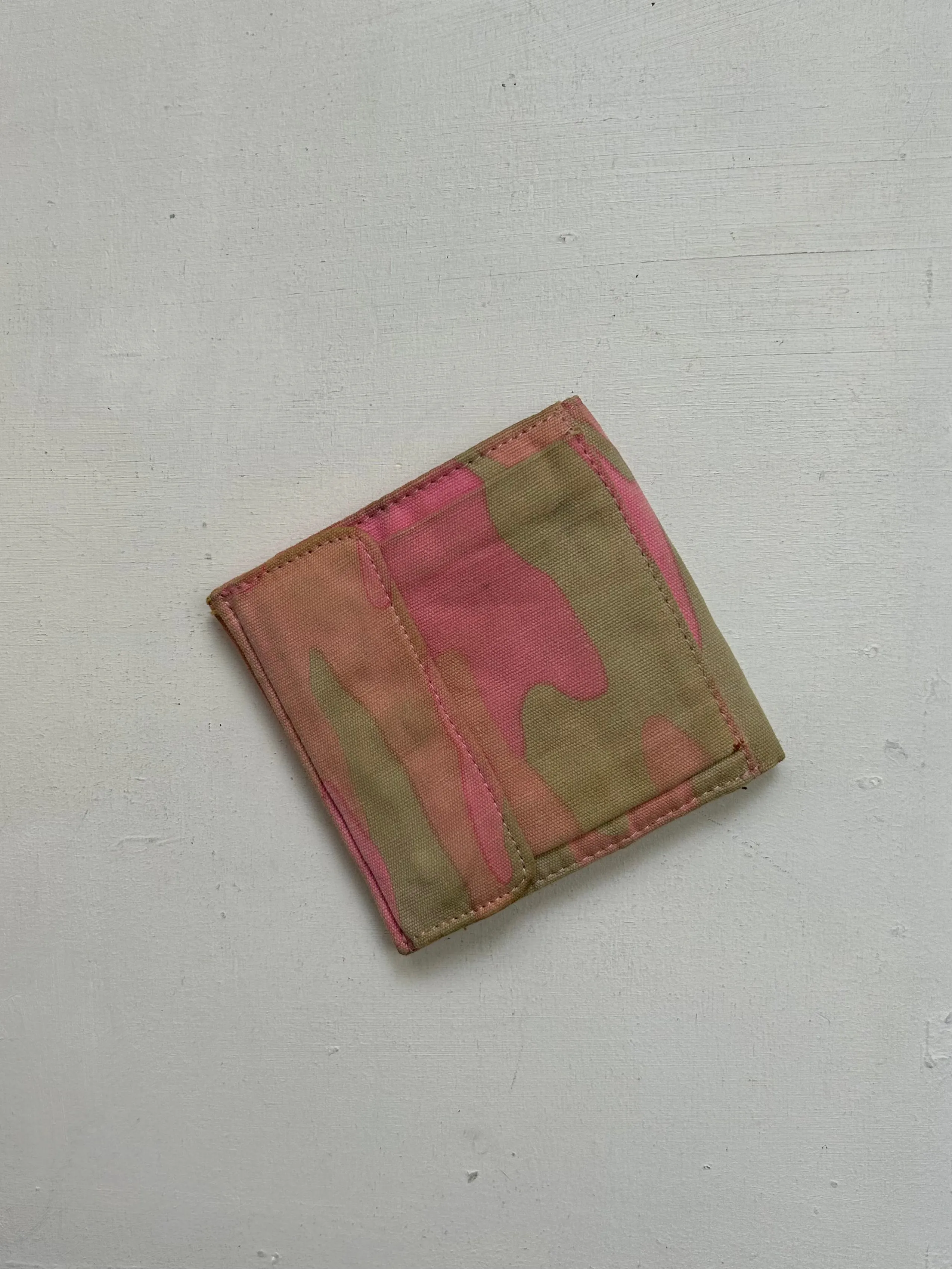 Pink camo print  y2k vintage wallet