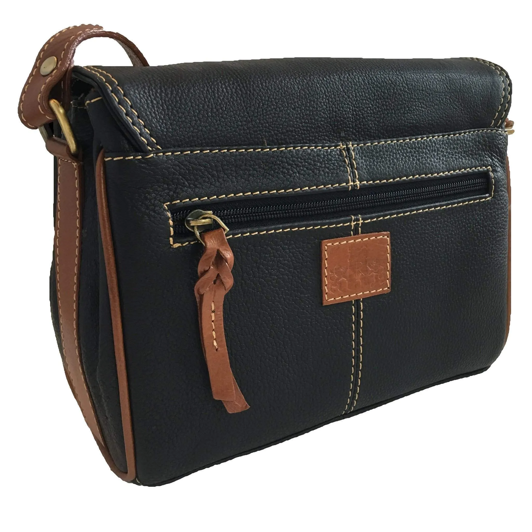 Prelude Half Flap Shoulder Bag Navy