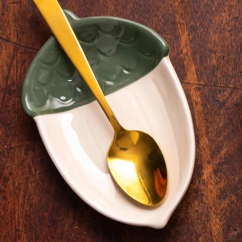 Price & Kensington Woodland Collection Acorn Spoon Rest